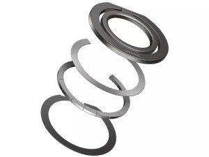 حلقه نگهدارنده مگنتی آیفون بیسوس مدل Halo Series Foldable Metal Ring Stand SUCH000013