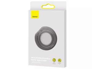 حلقه نگهدارنده مگنتی آیفون بیسوس مدل Halo Series Foldable Metal Ring Stand SUCH000013