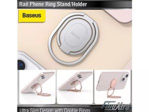 حلقه و پایه نگهدارنده تبلت و گوشی موبایل بیسوس مدل Rails Phone Ring Stand/Holder LUGD000013