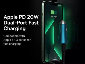 شارژر فندکی 40 وات بیسوس مدل Golden Contactor Pro Car Charger GJP000013