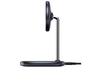 استند شارژر وایرلس بیسوس مدل Swan Magnetic Desktop Bracket Wireless Charger BS-W519