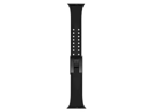 بند سیلیکونی بیسوس مدل Slip-Thru Watch Band LBWSE-01 مناسب برای ساعت اپل واچ 40/38 میلیمتری