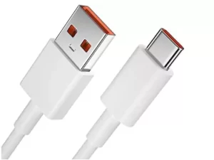 کابل شارژ سریع تایپ سی شیائومی مدل Xiaomi 6A Type-C Fast Charge Cable 1m