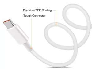 کابل شارژ سریع تایپ سی شیائومی مدل Xiaomi 6A Type-C Fast Charge Cable 1m