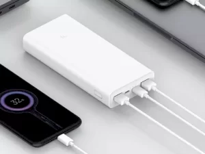 پاور بانک فست شارژ 20000 ميلی آمپر شیائومی مدل PLM18ZM Mi Power Bank 3