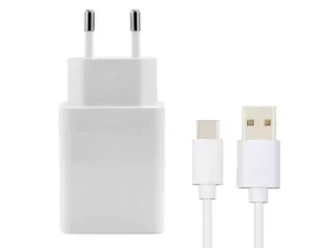 شارژر دیواری اورجینال شیائومی مدل MDY-09-EW Type-C Power Adapter 10W بهمراه کابل تایپ سی