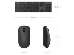 ماوس و کیبورد بی سیم شیائومی مدل Mi Wireless Keyboard and Mouse WXJS01YM