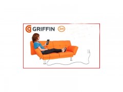 کابل شارژ میکرو یو اس بی 3 متری گریفین مدل premium flat usb