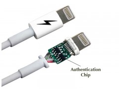 کابل تبدیل USB به Lightning فاکسکان با چیپ E75