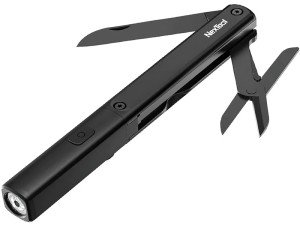 چراغ قوه سه کاره ضدآب شیائومی مدل Multitool Xiaomi Nextool N1 flashlight-scissors-knife