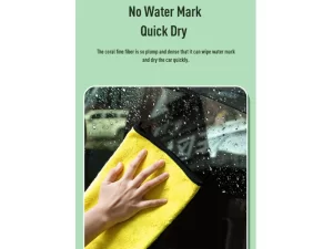 بسته حوله مناسب خودرو راک مدل High Density Coral Velvet Car Wash Towel