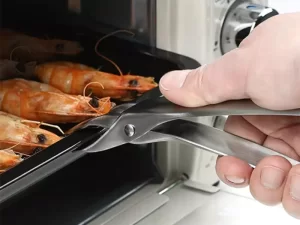 گیره استیل ضد گرما نسوز شیائومی مدل Huohou Fireproof Stainless Steel Anti-hot Clip