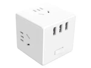 چند راهی مکعبی شیائومی مدل Mijia Magic Cube Socket Plug Multifunctional USB Charger