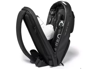 کوله تک بند ضدآب USB دار بنج مدل BG-7258 High-end Men's Crossbody Bag