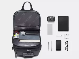 کوله تک بند ضدسرقت USB دار بنج مدل BG-7082 Anti-theft TSA Lock Bag Waterproof Chest Pack