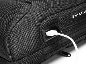 کوله تک بند ضدسرقت USB دار بنج مدل BG-22085 Sling Chest Bag USB External Charging Port