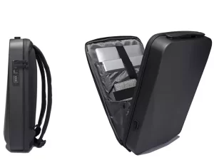 کوله لپ تاپ حرفه ای ضد آب و ضد سرقت دارای پورت USB دار بنج مدل BG-22201 مناسب برای لپ تاپ 15.6 اینچی