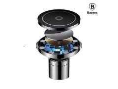 پایه نگهدارنده و شارژر بی سیم گوشی موبایل بیسوس سری BIG EARS  مدل WXER-01