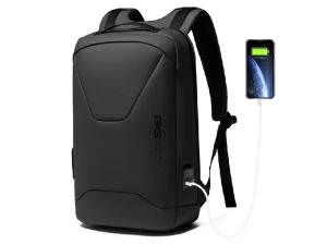 کوله لپ تاپ حرفه‌ای ضد آب و ضد سرقت  USB دار بنج مدل BG-22188 مناسب برای لپ تاپ 15.6 اینچی