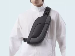 کوله تک بند ضدآب بنج مدل BG-7312 Men Microfiber Leather Crossbody Chest Bag