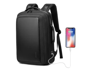 کوله لپ تاپ حرفه ای مسافرتی ضد آب USB دار بنج مدل BG-S56 مناسب برای لپ تاپ 15 اینچی
