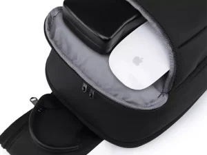 کوله تک بند ضدآب USB دار بنج مدل BG-1910 crossbody bag