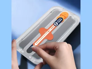 محافظ صفحه نمایش حریم شخصی ویوو مدل Easy Install iPrivacy Tempered Glass مناسب برای گوشی موبایل iPhone 13