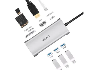 هاب تایپ سی 7 پورت ویوو مدل Alpha 731HP