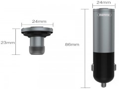 شارژر فندکی و هندزفری بلوتوث ریمکس مدل RB-T11C