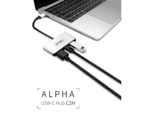 هاب تایپ سی 3 پورت ویوو مدل Alpha C2H