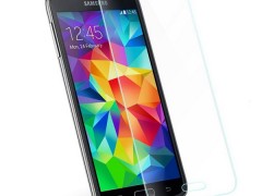 محافظ صفحه نمایش شیشه ای مدل Tempered مناسب برای گوشی موبایل سامسونگ Galaxy S5