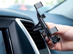 پایه نگهدارنده گوشی موبایل بیسوس مدل  Spiderman Gravity Car Mount
