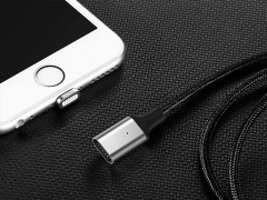 کابل شارژ و انتقال داده Lightning آهن ربایی بیسوس مدل New Insnap Series  بطول 1.2 متر