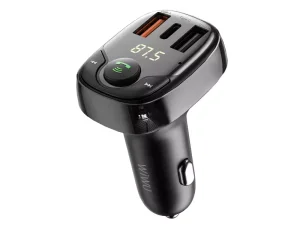 شارژر فندکی فست شارژ با قابلیت پخش موسیقی و مکالمه ویوو مدل PC600