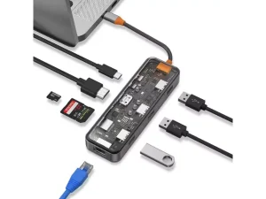هاب تایپ سی 8 پورت ویوو مدل CB008