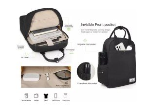 کوله پشتی لپ تاپ ضد آب ویوو مدل Ora Backpack مناسب برای لپ تاپ 14 اینچی