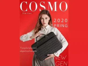 کیف لپ‌تاپ ضد آب ویوو مدل Cosmo Slim مناسب برای لپ‌تاپ 15.4 اینچی