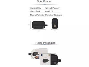 کیف لوازم جانبی دارای قفل رمزدار ویوو مدل Hali Travel Pouch H1