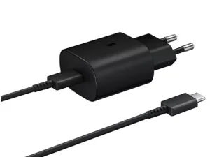 شارژر اصلی سوپرفست سامسونگ مدل Travel Adapter Charging EP-TA800 25W بهمراه کابل تایپ سی