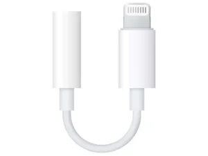 مبدل لایتنینگ به جک 3.5 میلی‌متری صدا اپل مدل Apple Lightning To 3.5mm Headphone Jack Adapter