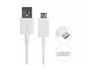 کابل اصلی میکرو یو اس بی سامسونگ مدل Samsung Micro USB 1.2 m