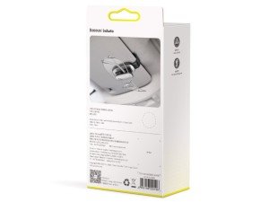 گیره نگهدارنده عینک داخل خودرو بیسوس مدل  Platinum Vehicle Eyewear Clip Clamping Type ACYJN-B0S