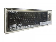 کیبورد و موس بی سیم هویت مدل HV-KB598GCM