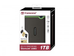 هارد اکسترنال ترنسند مدل StoreJet 25M3 با ظرفیت 1 ترابایت