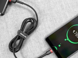 کابل شارژ و انتقال داده تایپ سی بیسوس مدل Cafule Cable CATKLF-U91 به طول 3 متر