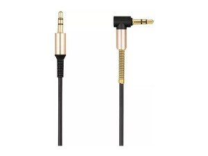 کابل  AUX میکروفون دار هوکو  مدل UPA02 Spring 3.5 mm Stereo With Controls Aux