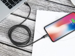 کابل تبدیل USB-C به لایتنینگ بیسوس مدل Yiven به طول 2 متر