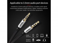 کابل انتقال صدا 3.5 میلی متری (AUX) بیسوس مدل Yiven Audio Cable M30 به طول 50 سانتی متر