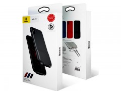 کاور محافظ و تبدیل پورت لایتنینگ بیسوس مدل Audio Case مناسب برای گوشی موبایل آیفون X