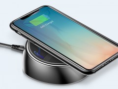 شارژر وایرلس و هاب 3 پورت بیسوس مدل Star 2 In 1 Desktop Wireless Charger